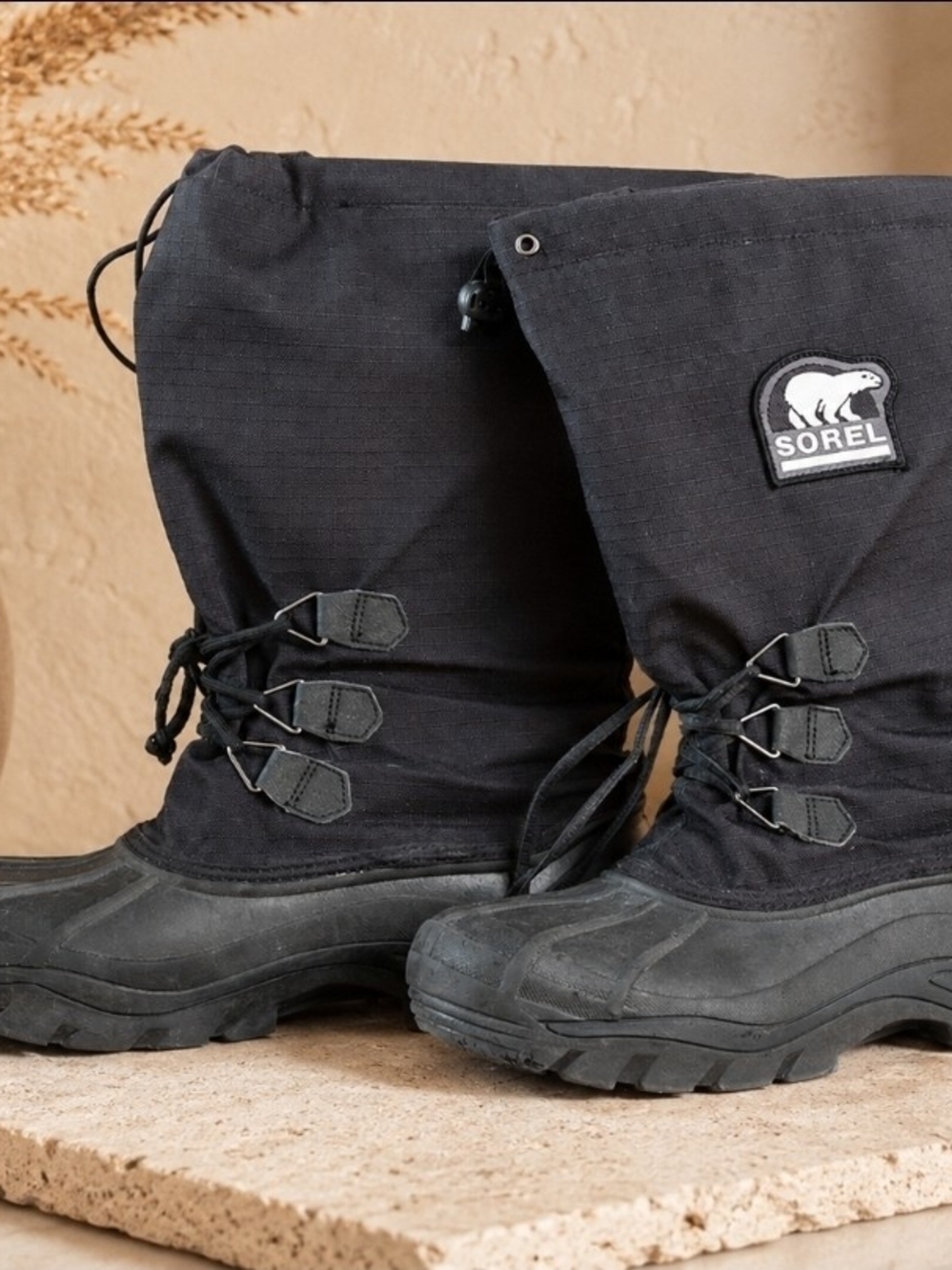 Sorel Men's Blizzard II Black On Black Insulated Boots